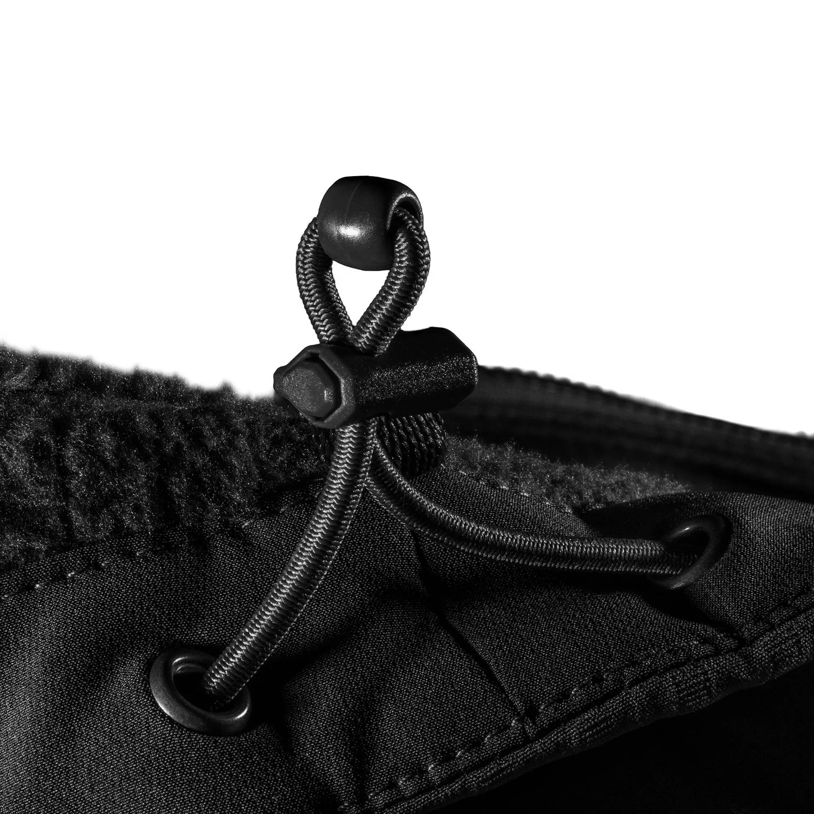 Jacket Plast Hood Gridshell Black (New)