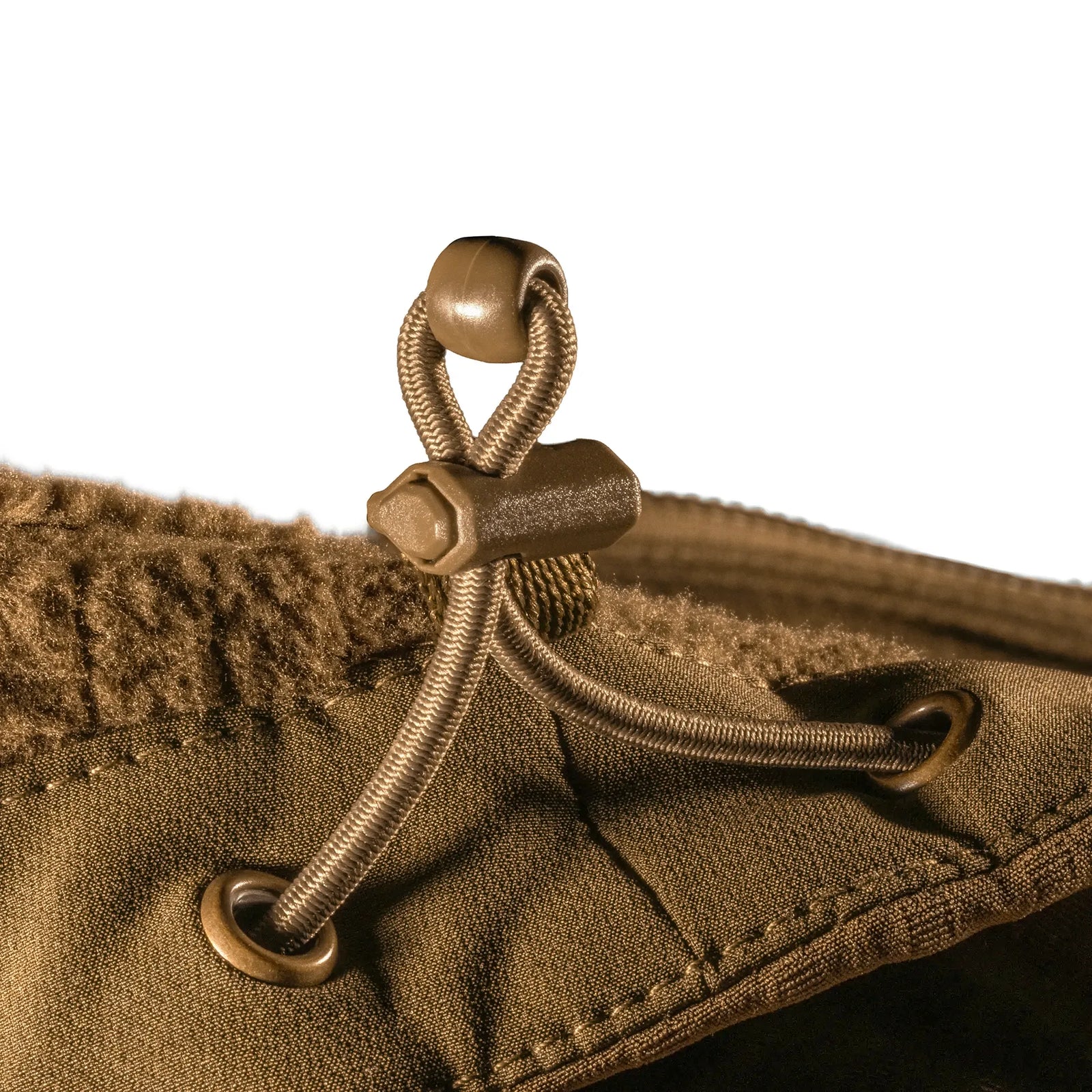 Jacket Plast Hood Gridshell Coyote (New)
