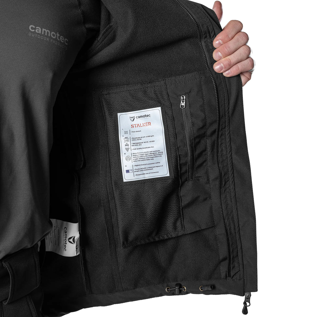 Куртка Stalker SoftShell 3.0 Чорна