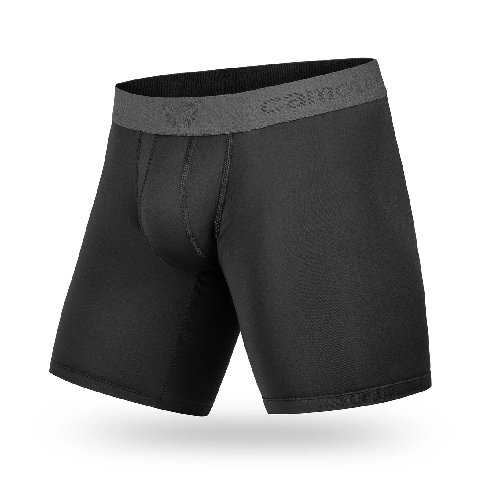 Men's Boxer Briefs X-dry Long Black