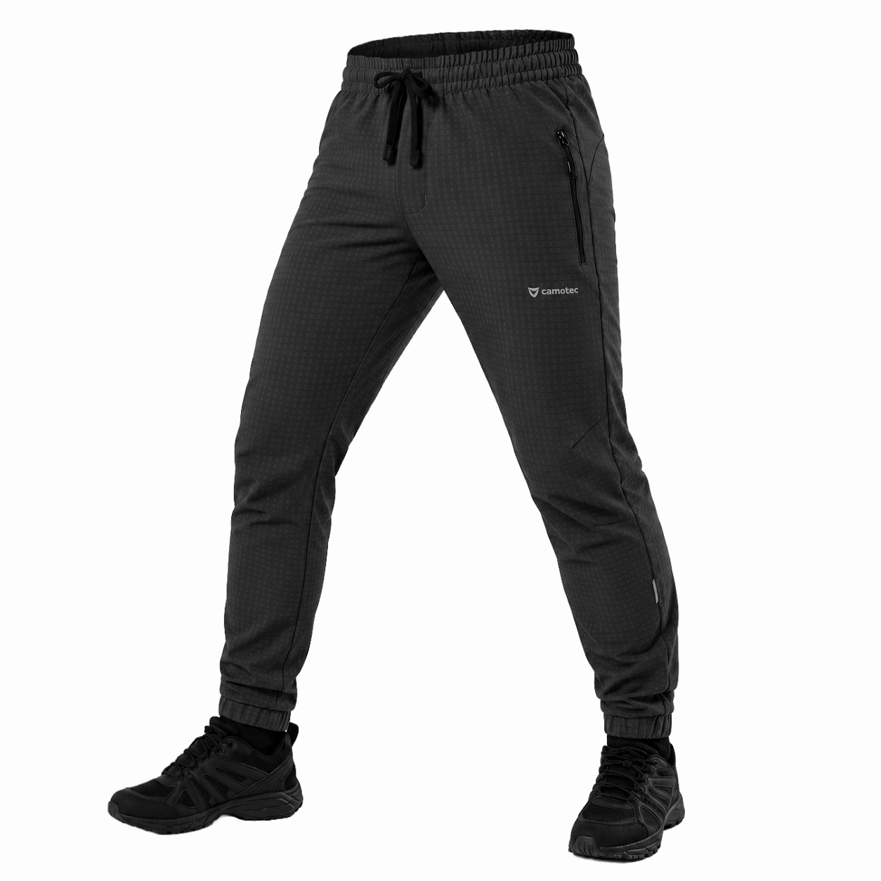 TechGrid Sports Pants Black