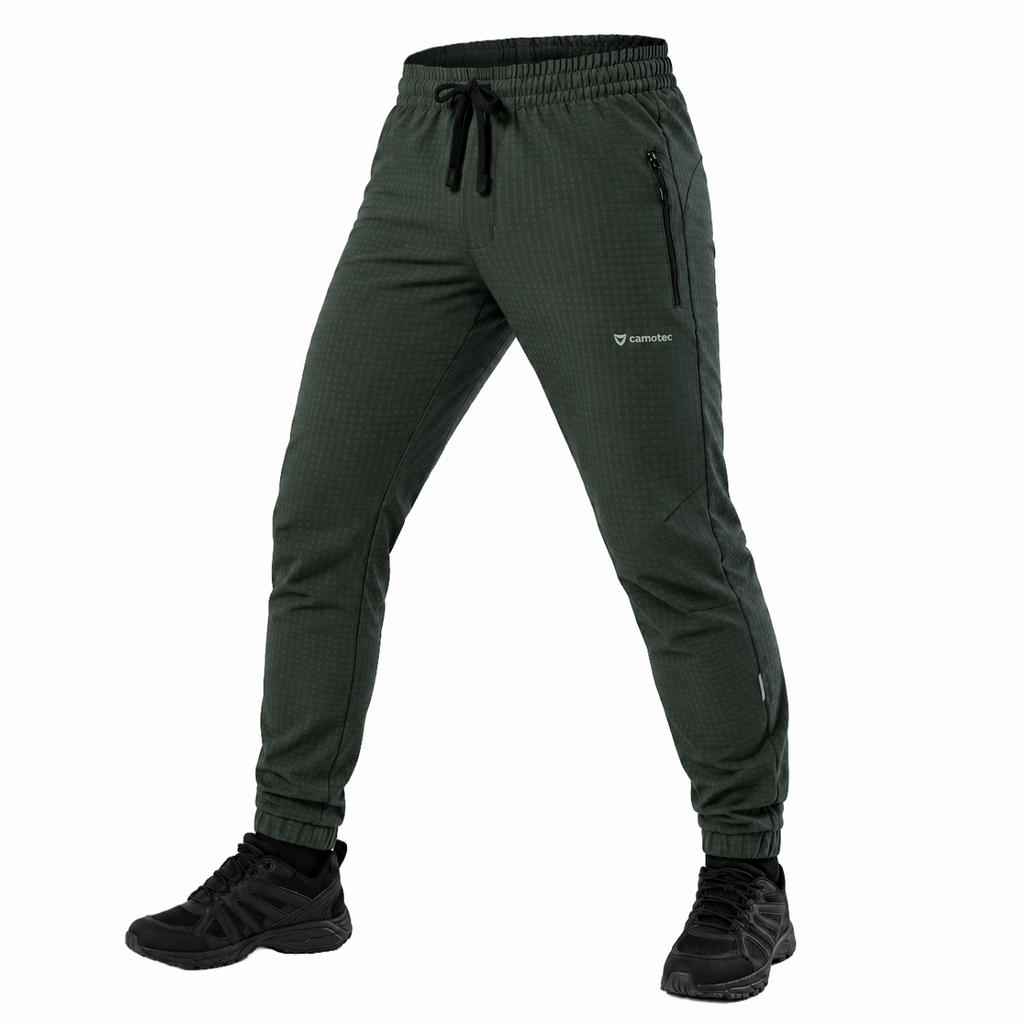 TechGrid Sports Pants Olive