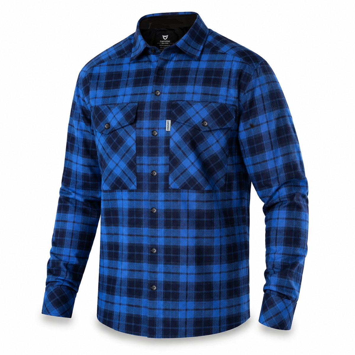 Shirt "Bureviy" Blue/Black