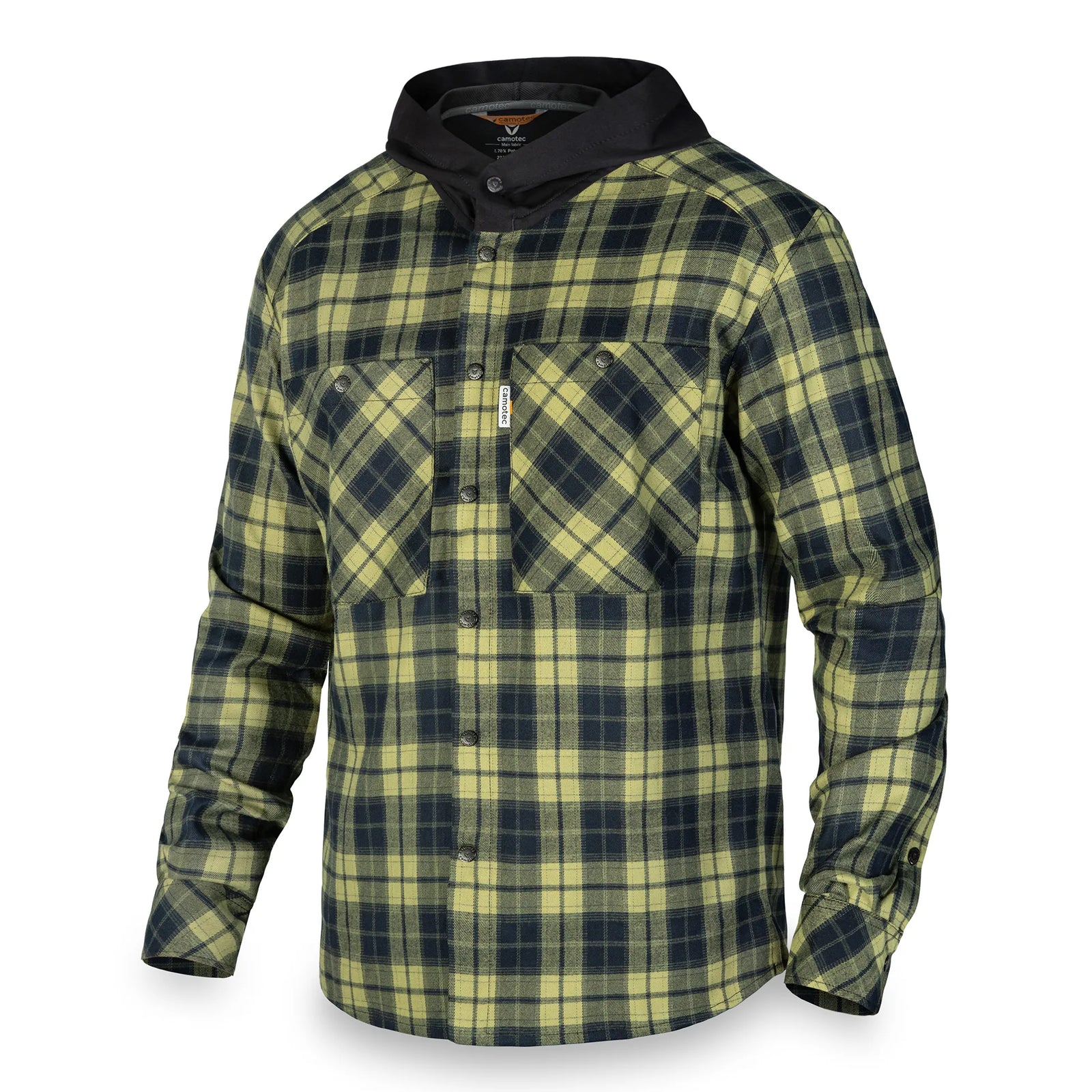 "Vector" Hoodie Lime Green/Navy