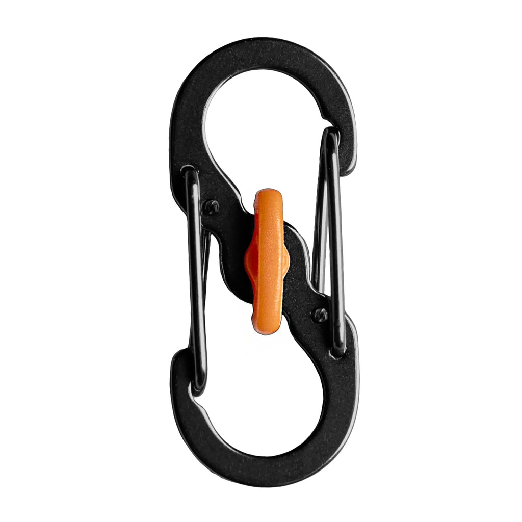 Metal S-shaped Carabiner Black