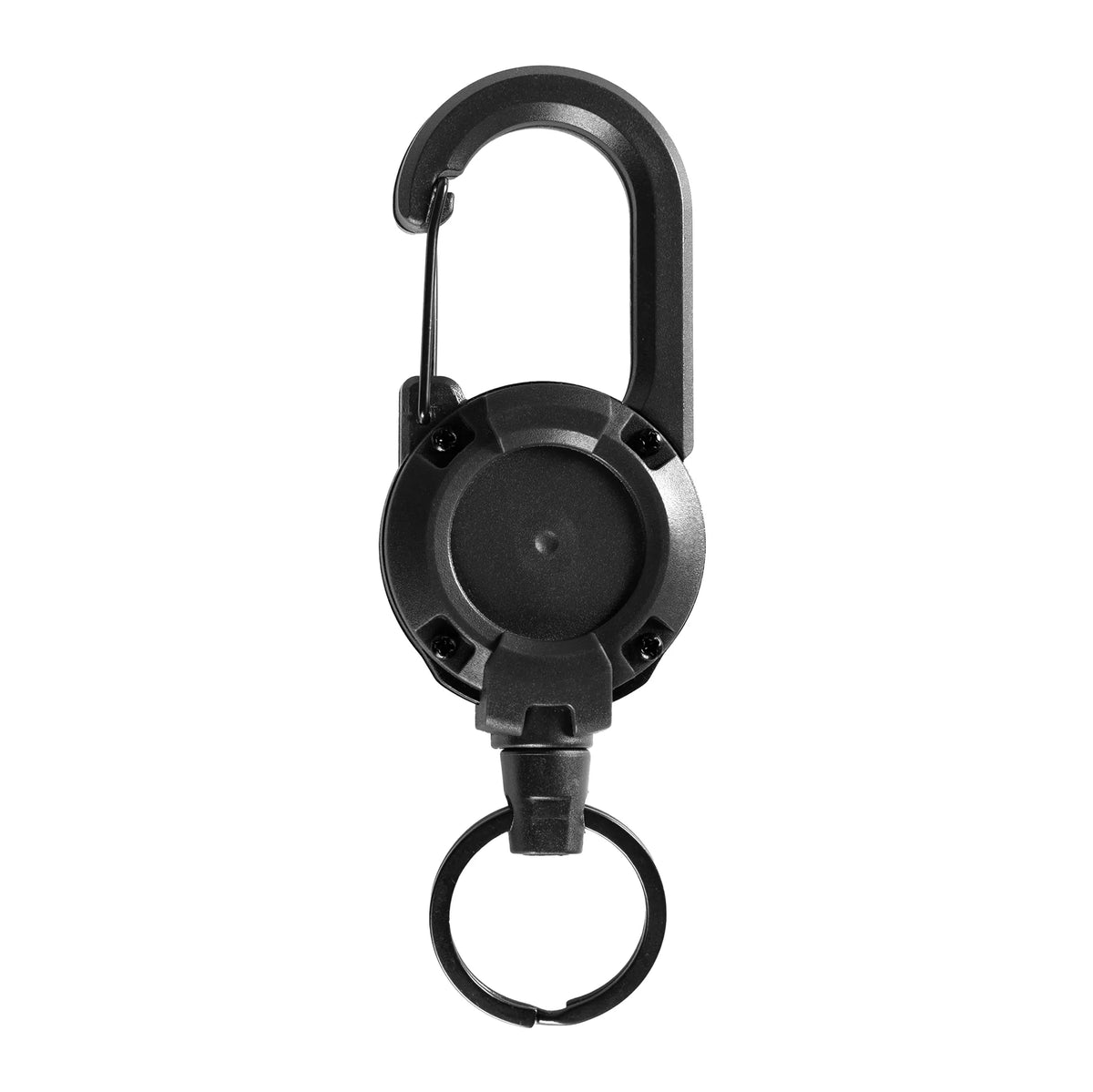 Retractor with Carabiner Cable Black