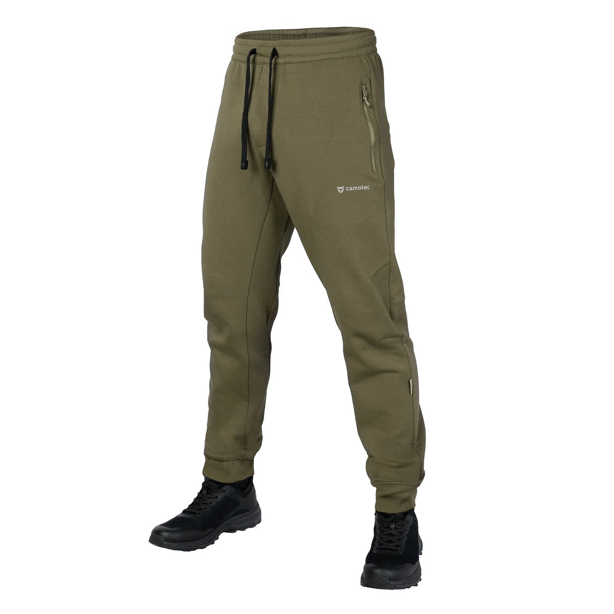 FitPro ShapeKnit Olive Sports Trousers