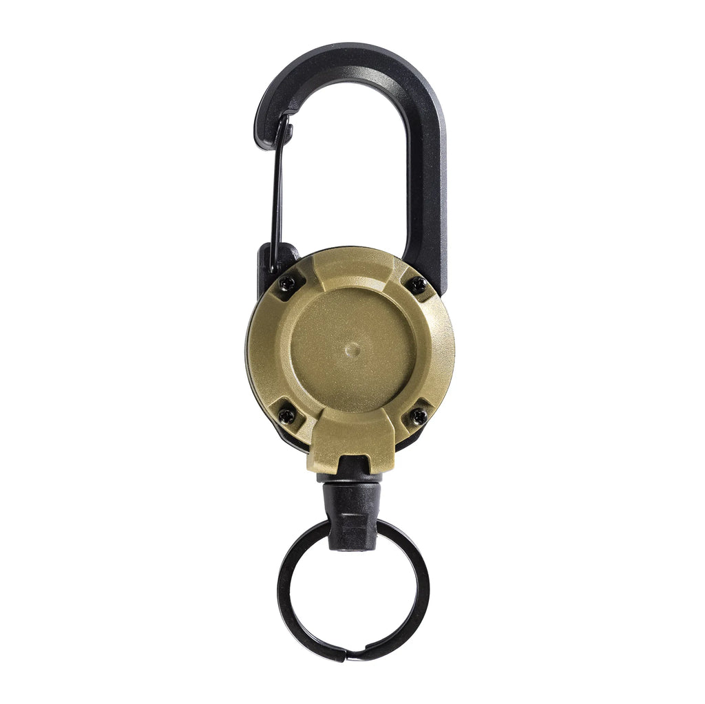 Retractor with Carabiner Cable Coyote