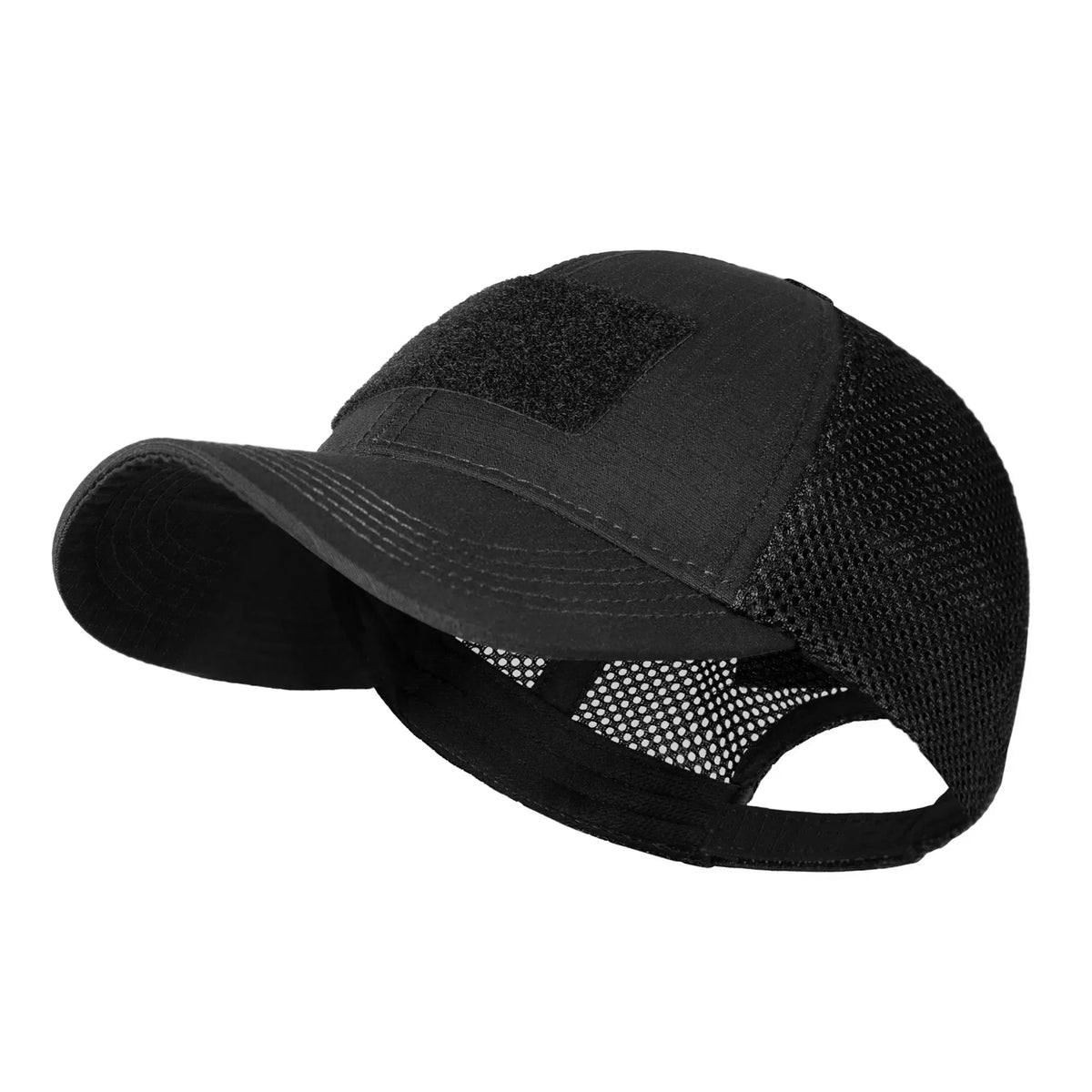 Tactic Mesh Rip-Stop Stretch Baseball Cap Black