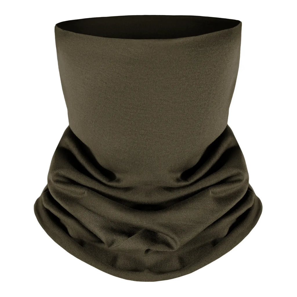 Eco Tube Scarf 100% Cotton Olive