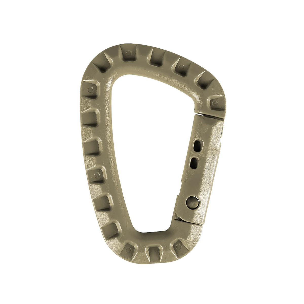 Carabiner Plastic (9.3 cm) Tan