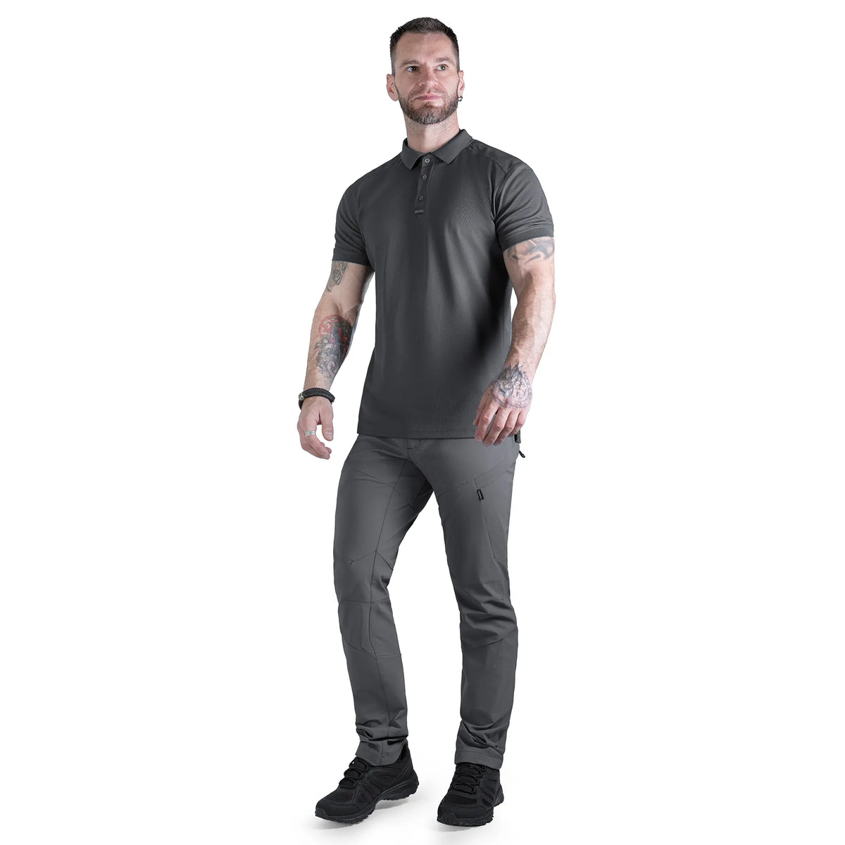 Polo Urban CoolPass Pique LT Graphite
