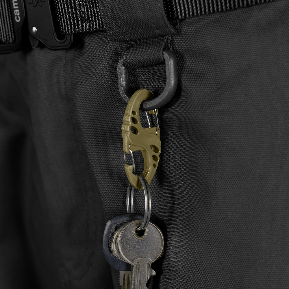 Plastic Carabiner S-Hook Coyote