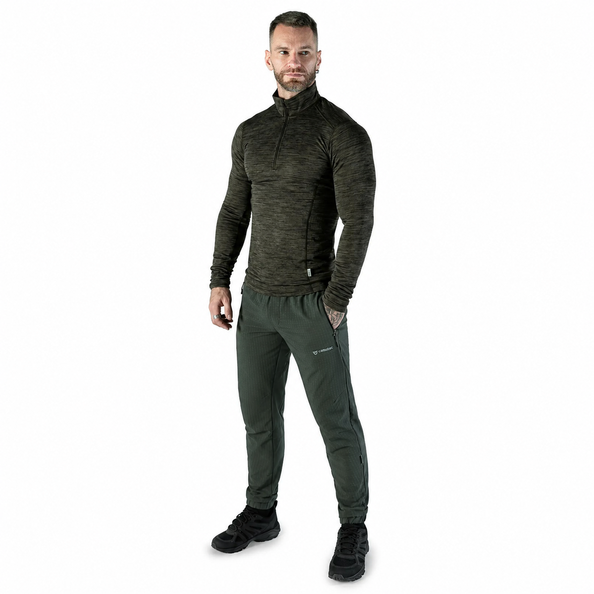 TechGrid Sports Pants Olive