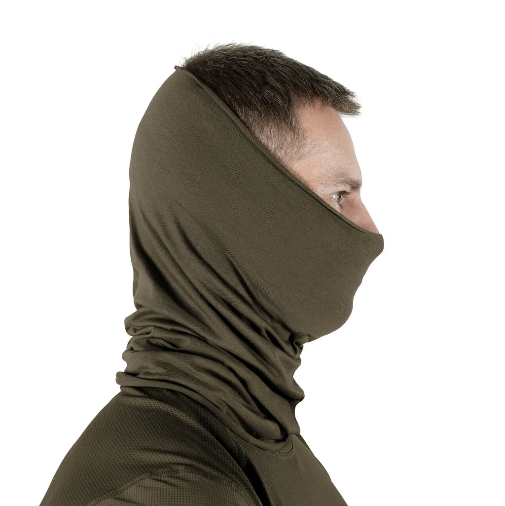 Eco Tube Scarf 100% Cotton Olive