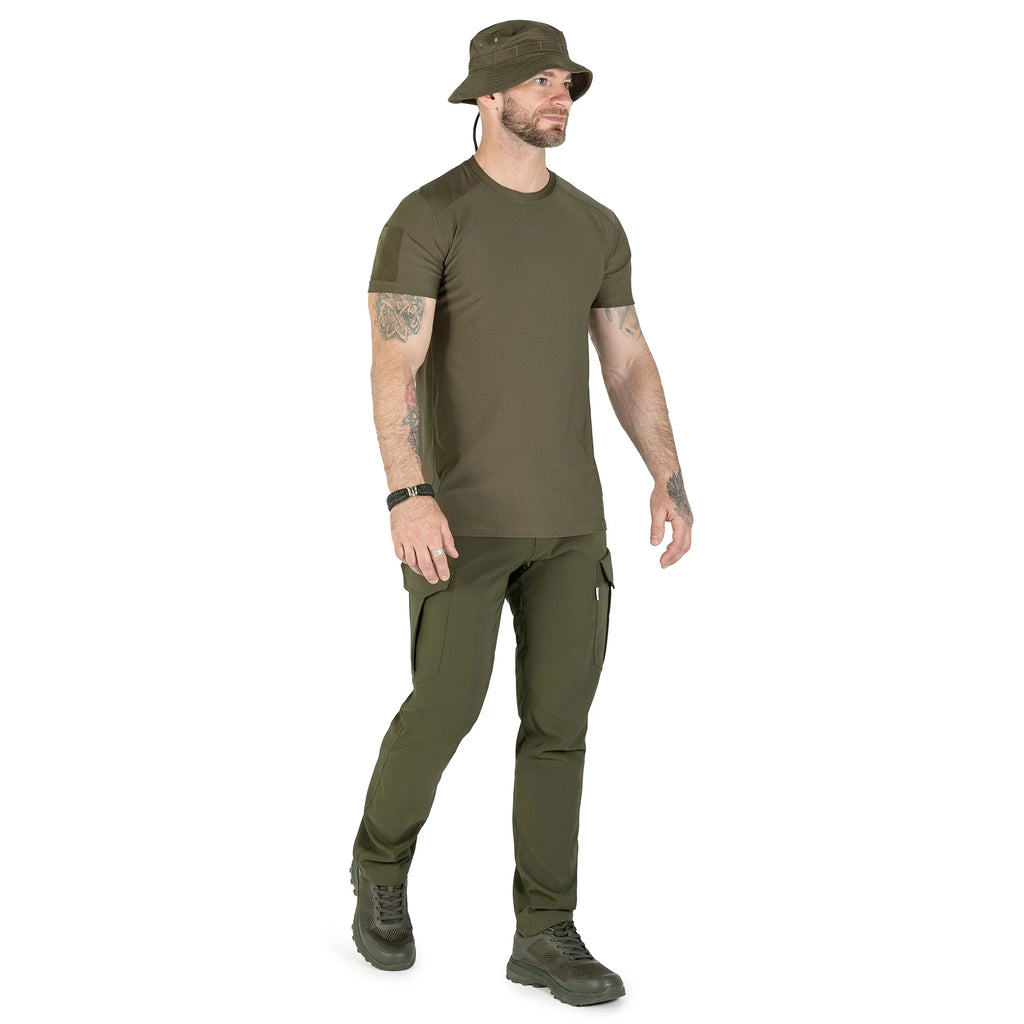 Chiton Patrol CoolPass Grid 2.0 Olive T-shirt