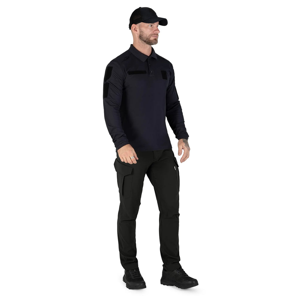 Paladin 2.0 Long CoolPass LT Polo Dark Blue