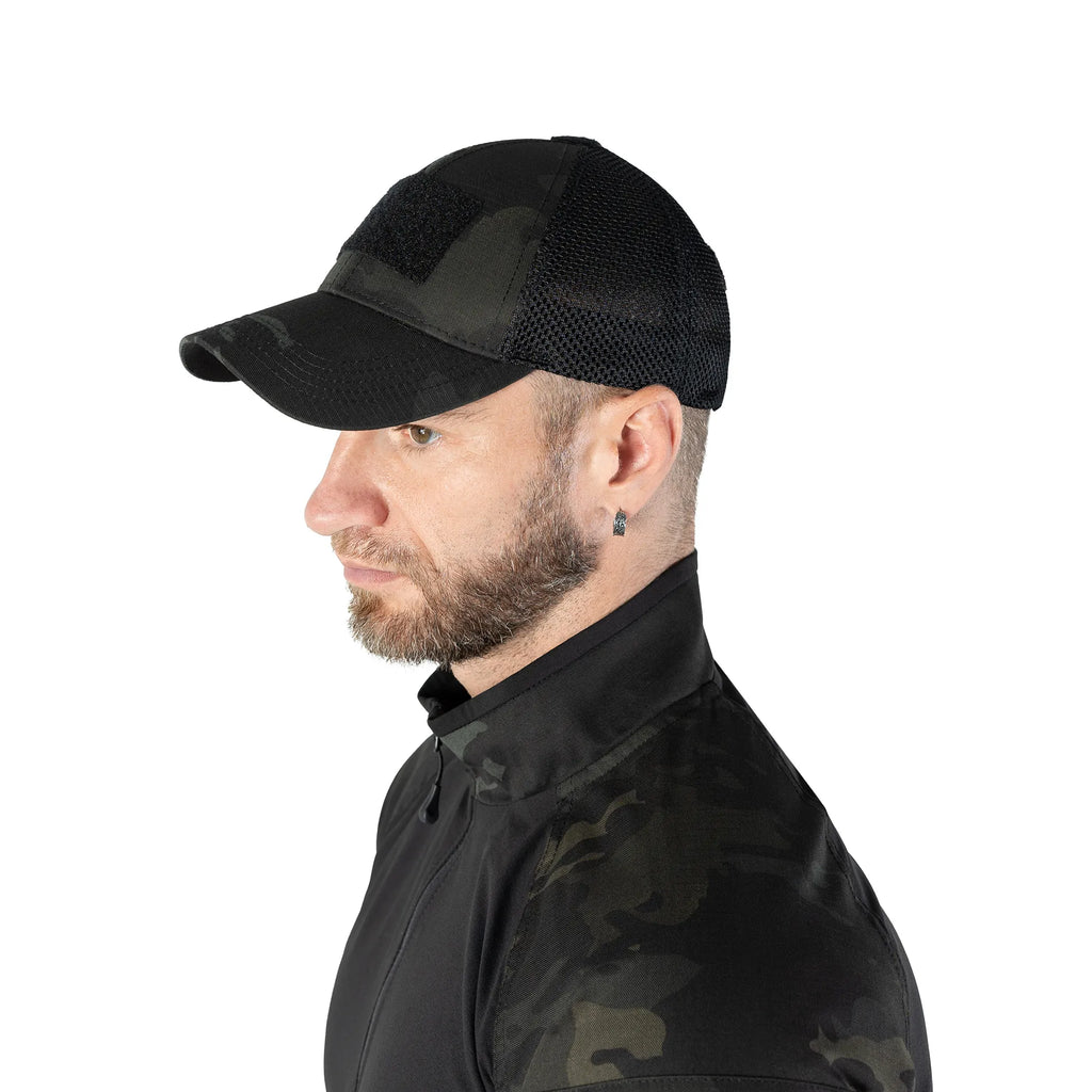 Tactic Mesh Twill MC Black Baseball Cap