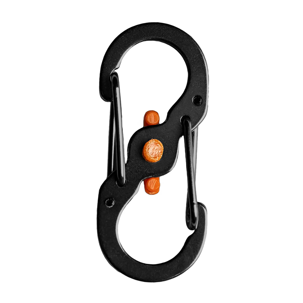 Metal S-shaped Carabiner Black