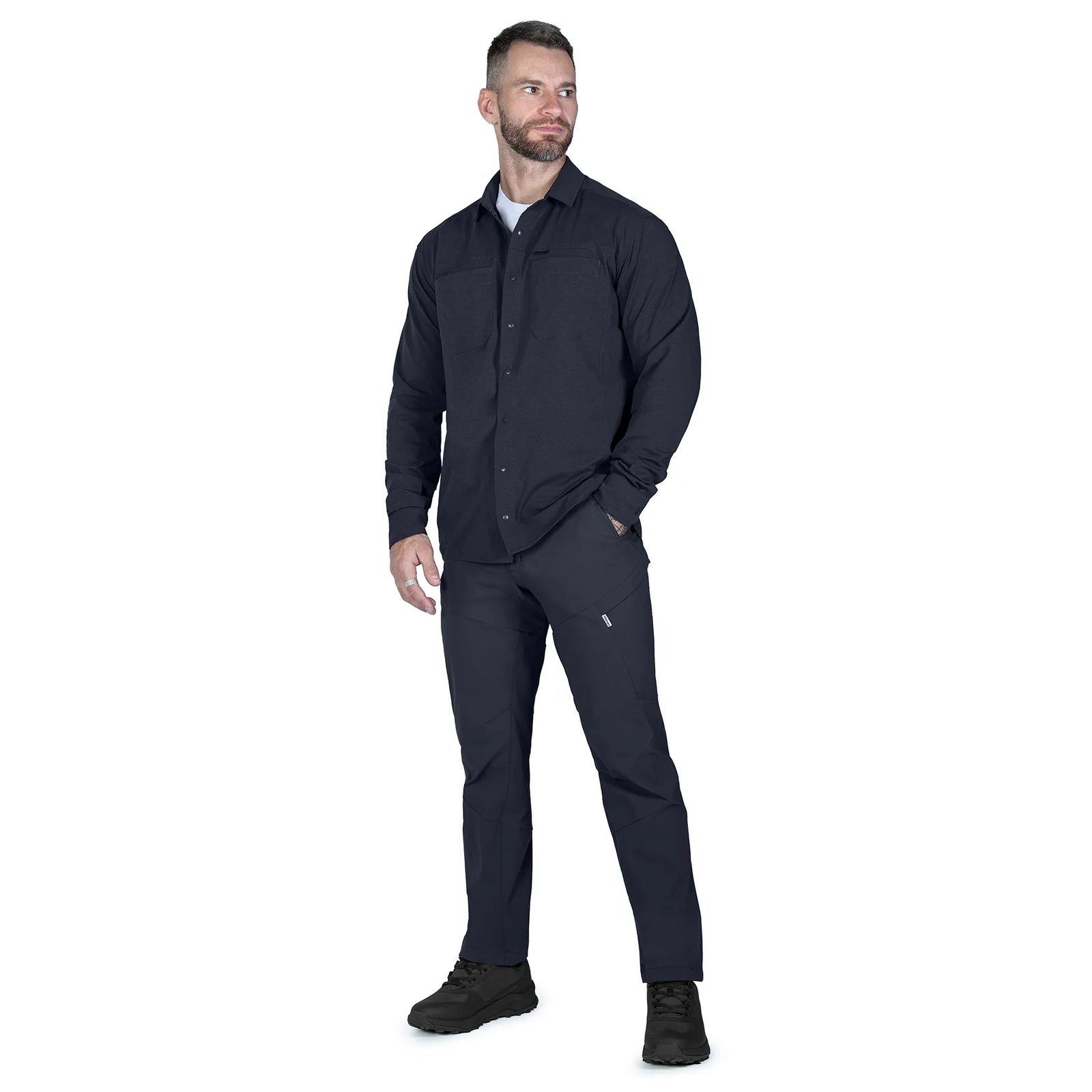 Lizard Light Nylon Pants Blue