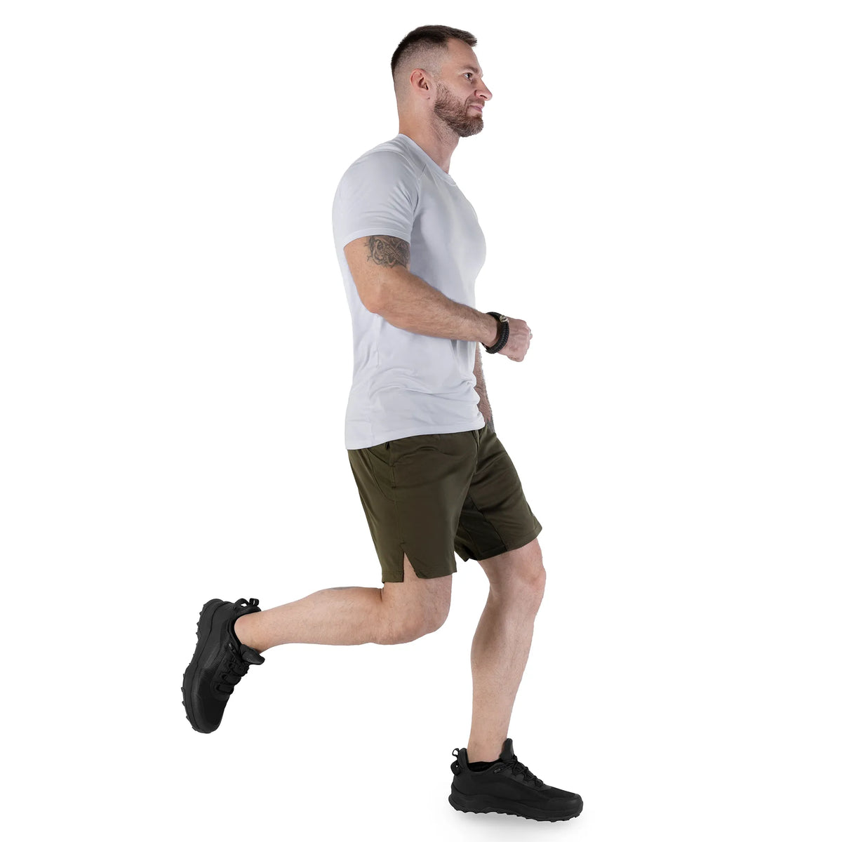 AeroFit CoolPass Olive Shorts