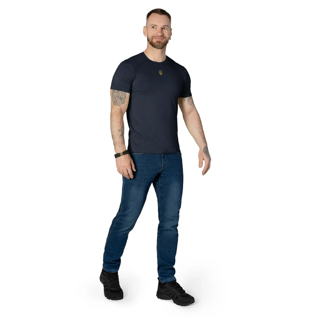T-shirt Modal 2.0 Dark Blue (Golden Trident)