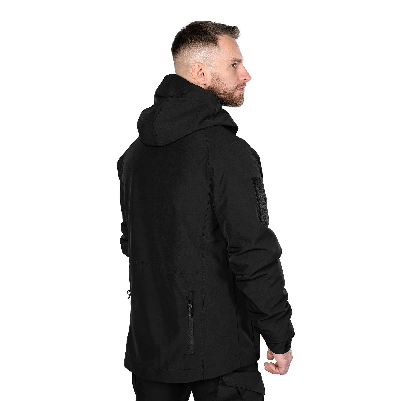2-in-1 Set SoftShell Jacket with Vest Black