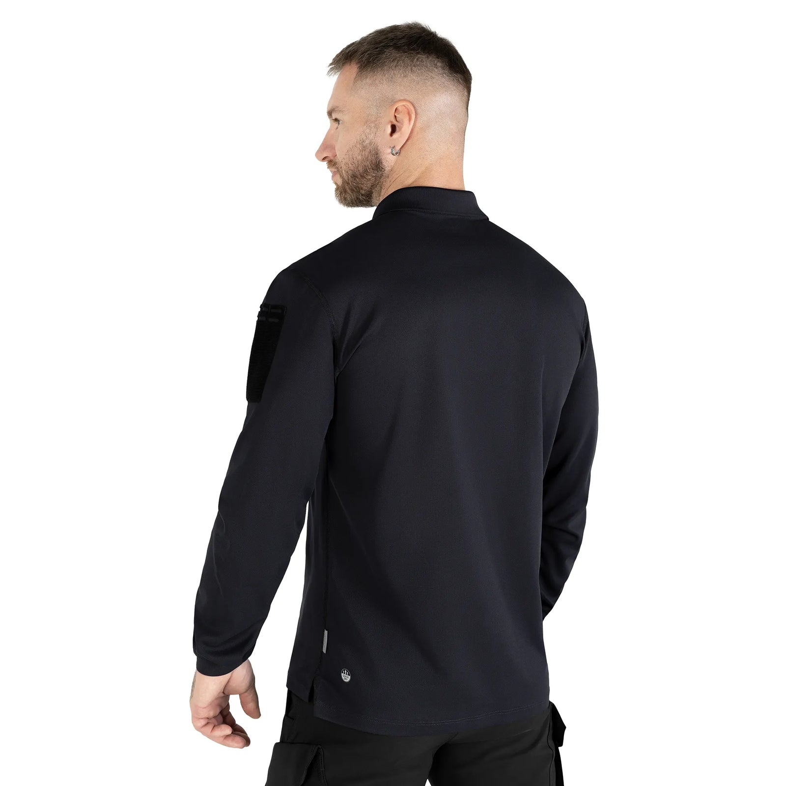 Patrol 2.0 (perf.) Long CoolPass Pique LT Polo Dark Blue