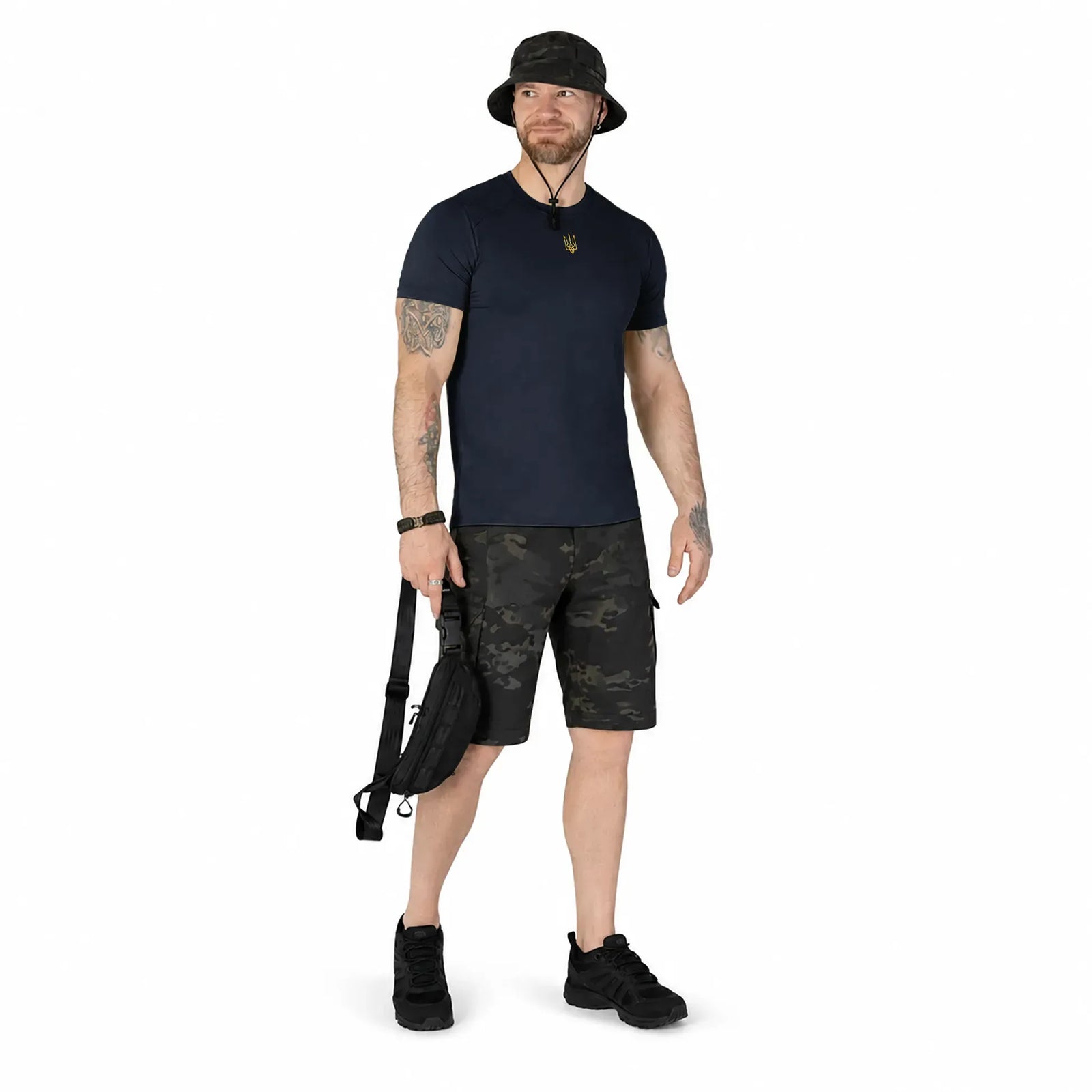 T-shirt Modal 2.0 Dark Blue (Golden Trident)