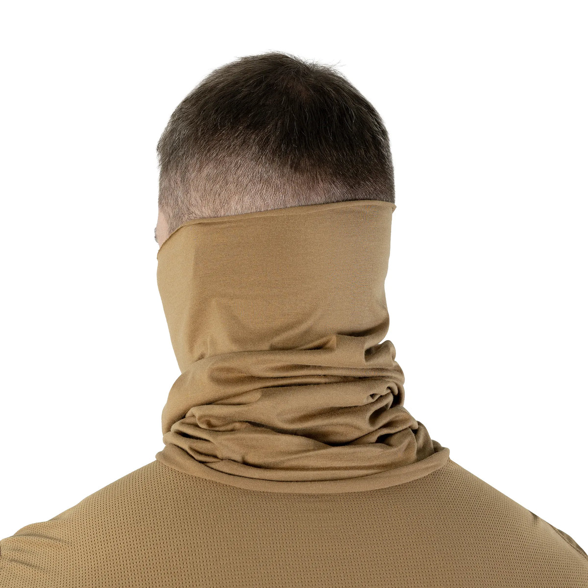 Neck Gaiter Eco 100% Cotton Coyote
