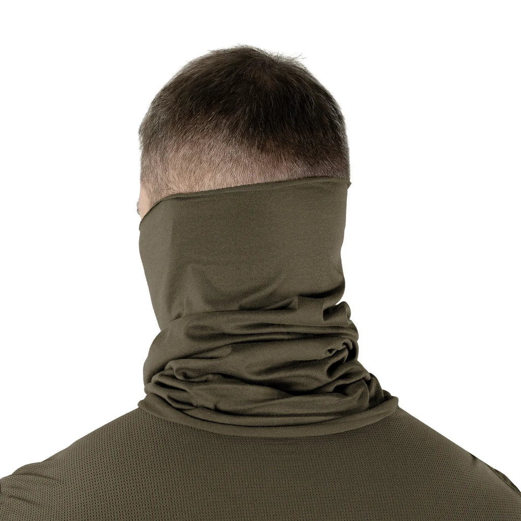 Eco Tube Scarf 100% Cotton Olive