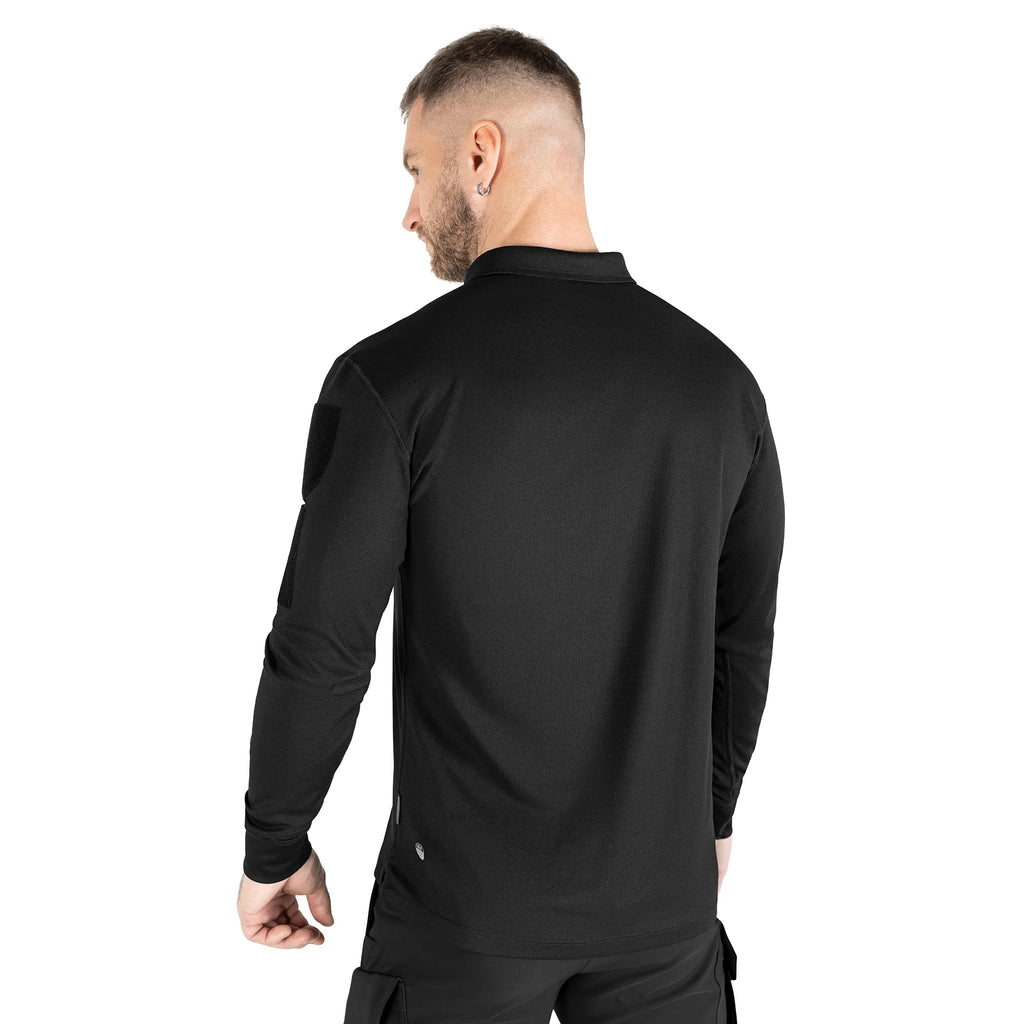 Paladin Long LT Polo Black