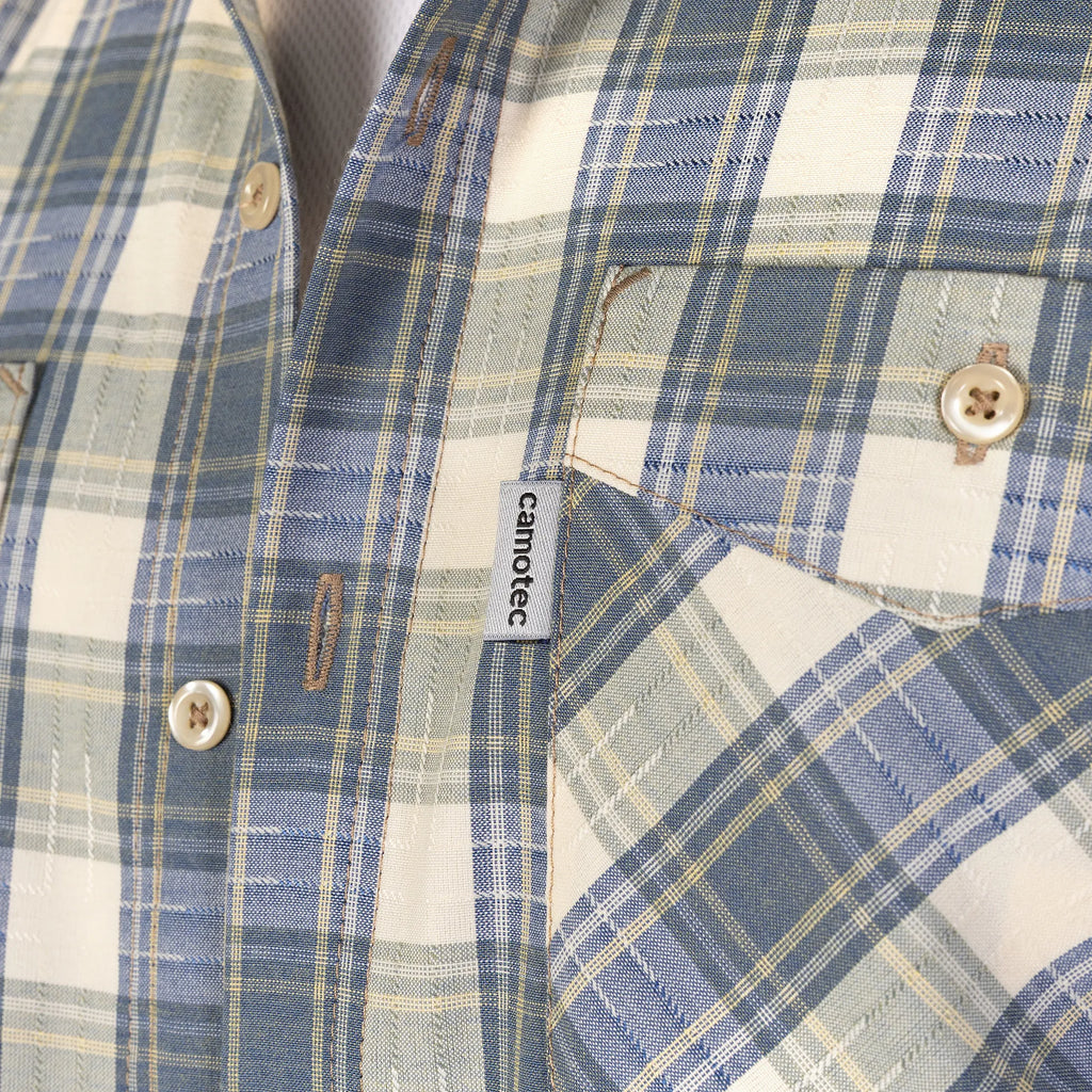 "Legit" Shirt Blue/White