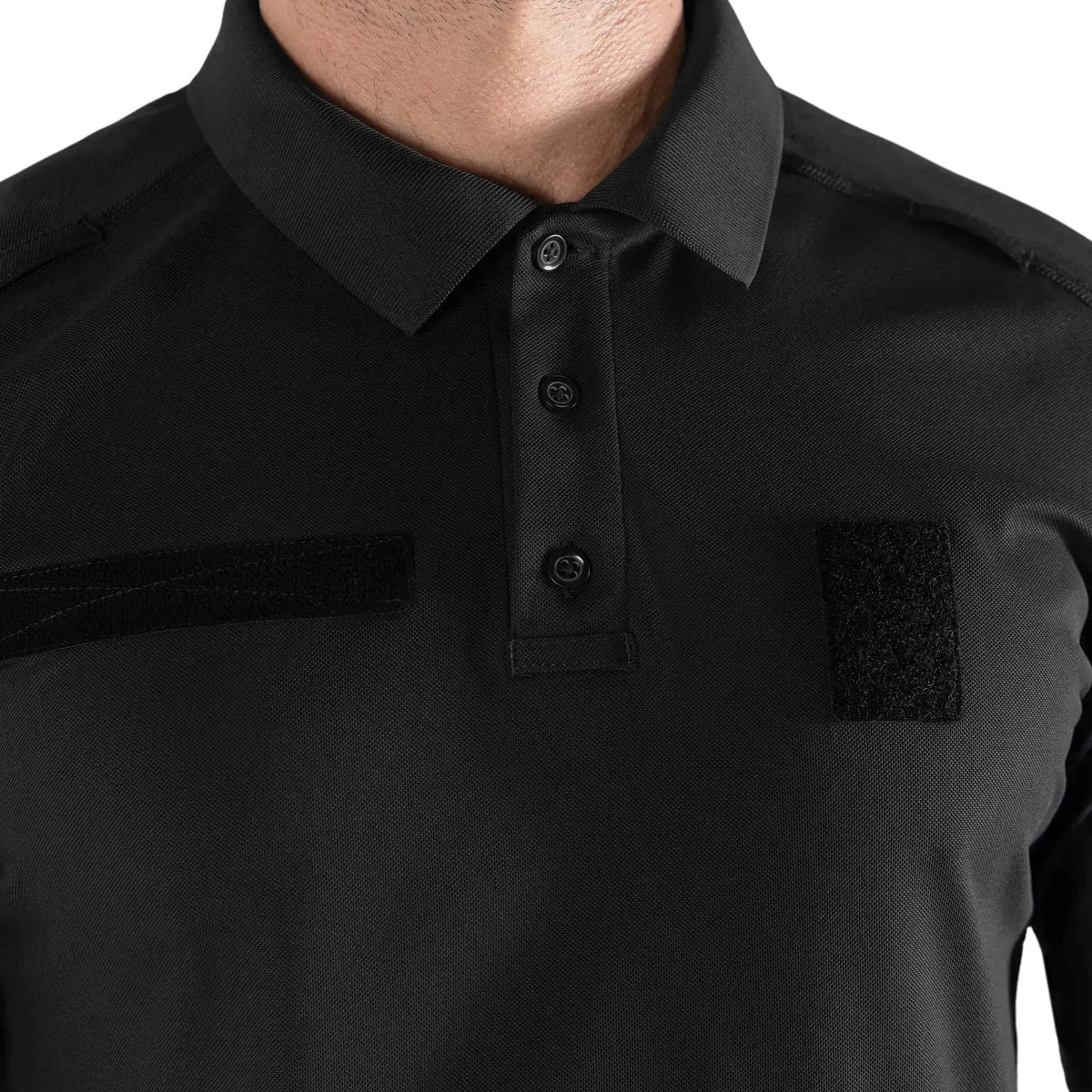 Paladin 2.0 Long CoolPass LT Polo Black