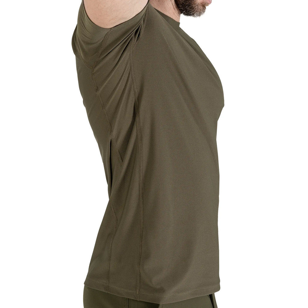Chiton Patrol CoolPass Grid 2.0 Olive T-shirt