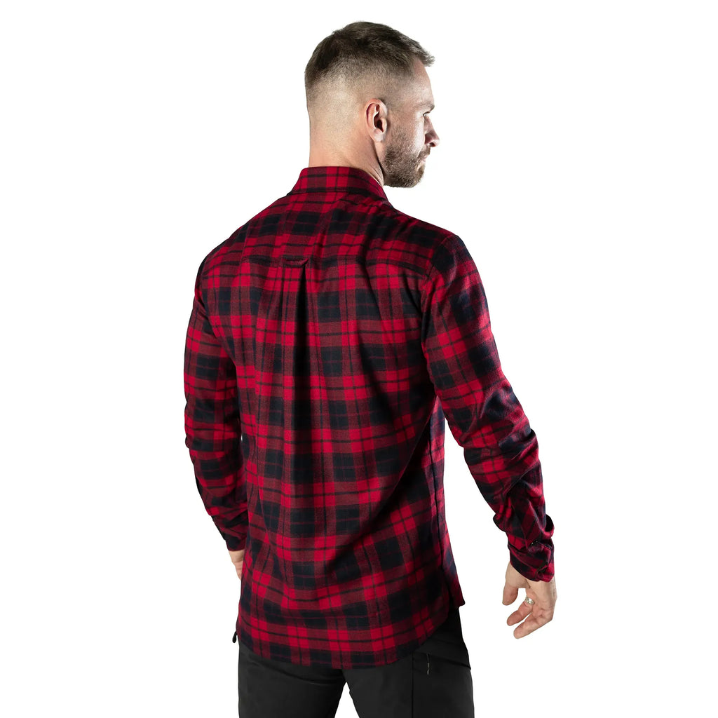 "Bureviy" Shirt Red/Black
