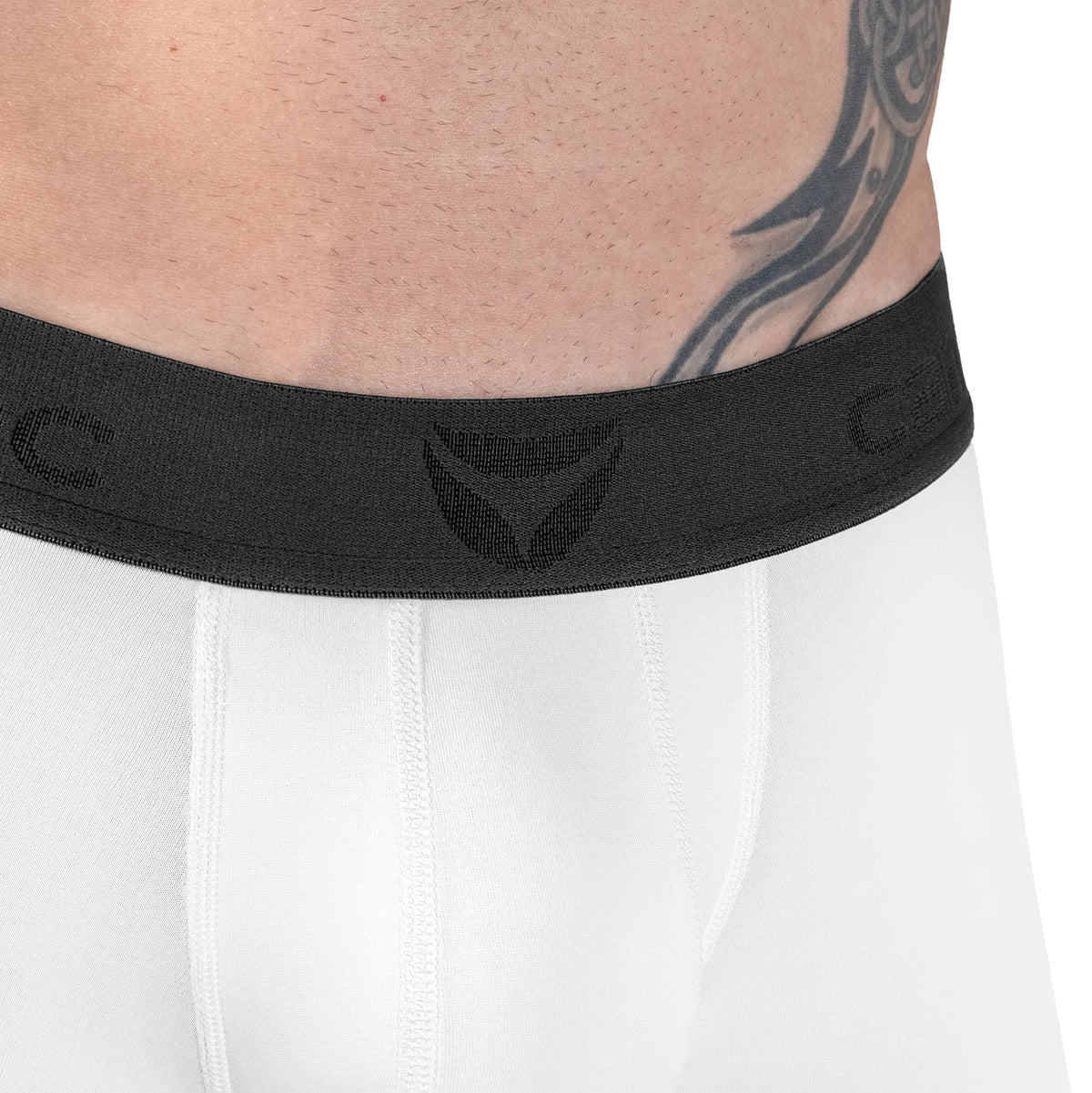 Men's boxer briefs X-dry Long White