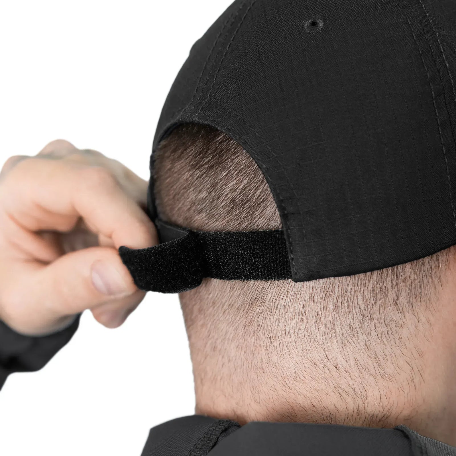 Baseball Cap UTC Rip-Stop Stretch Black