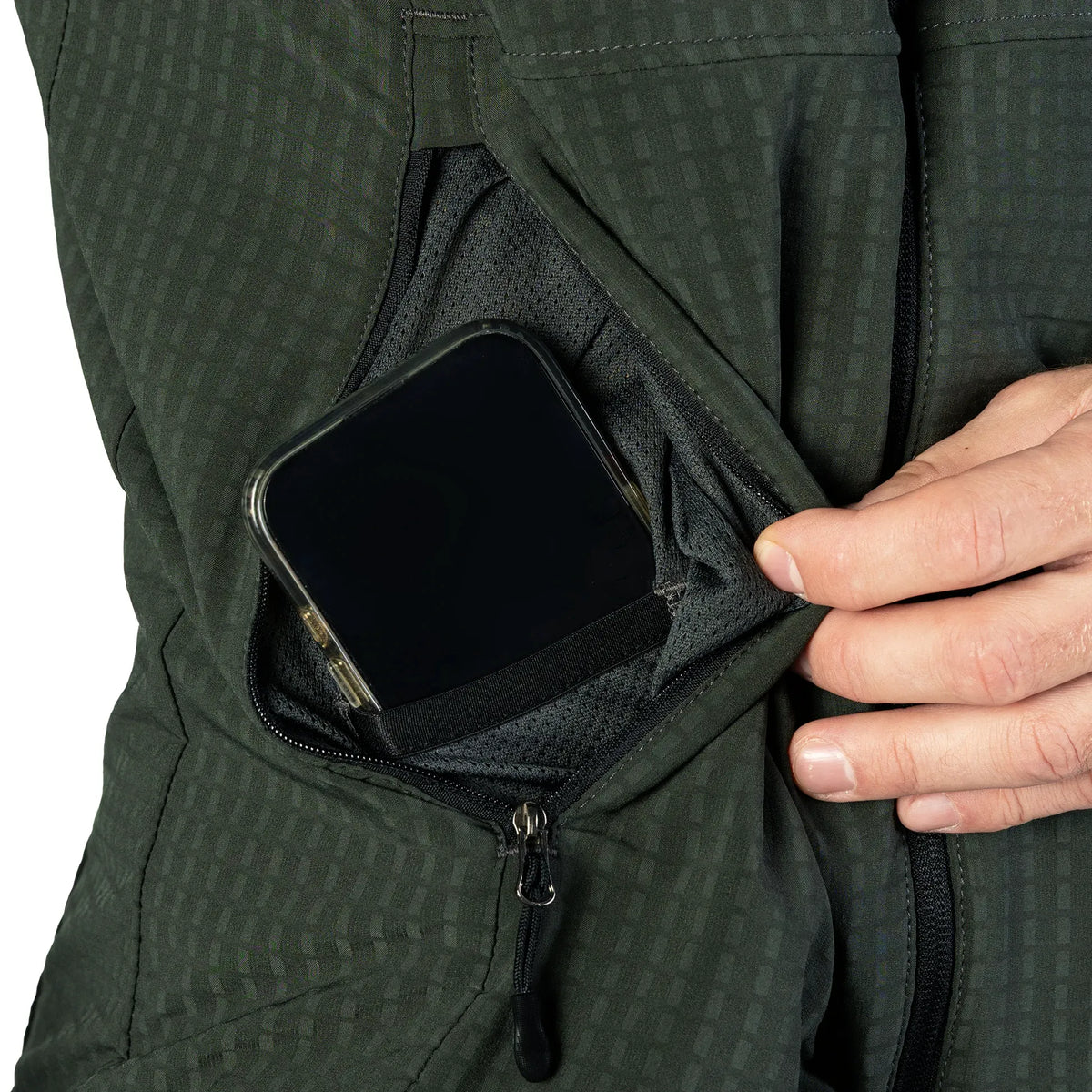 TechGrid Olive Tracksuit