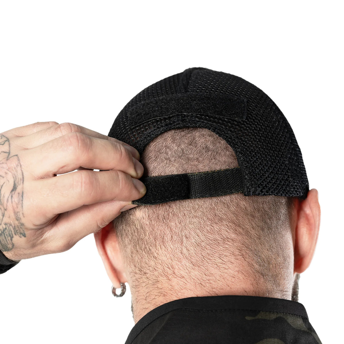 Tactic Mesh Twill MC Black Baseball Cap
