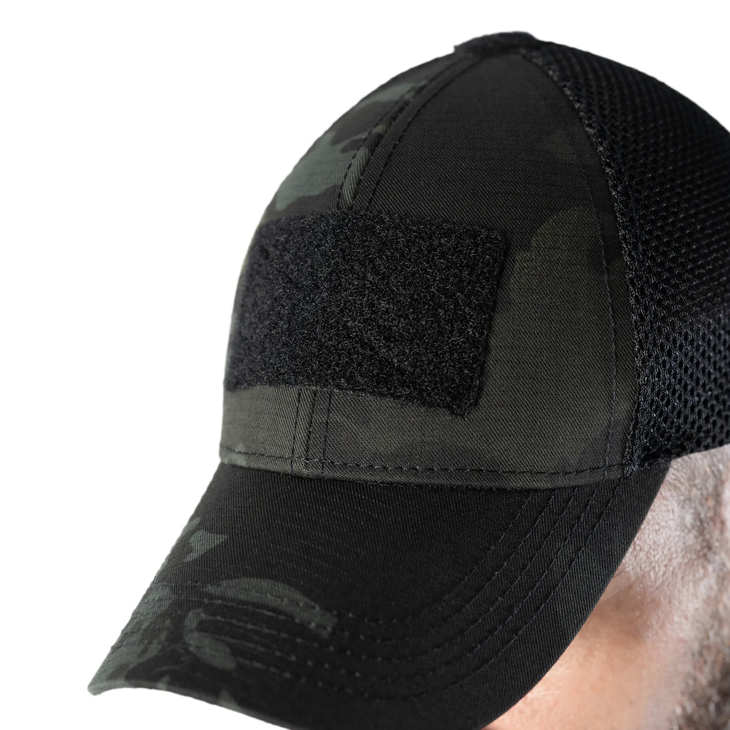 Tactic Mesh Twill MC Black Baseball Cap