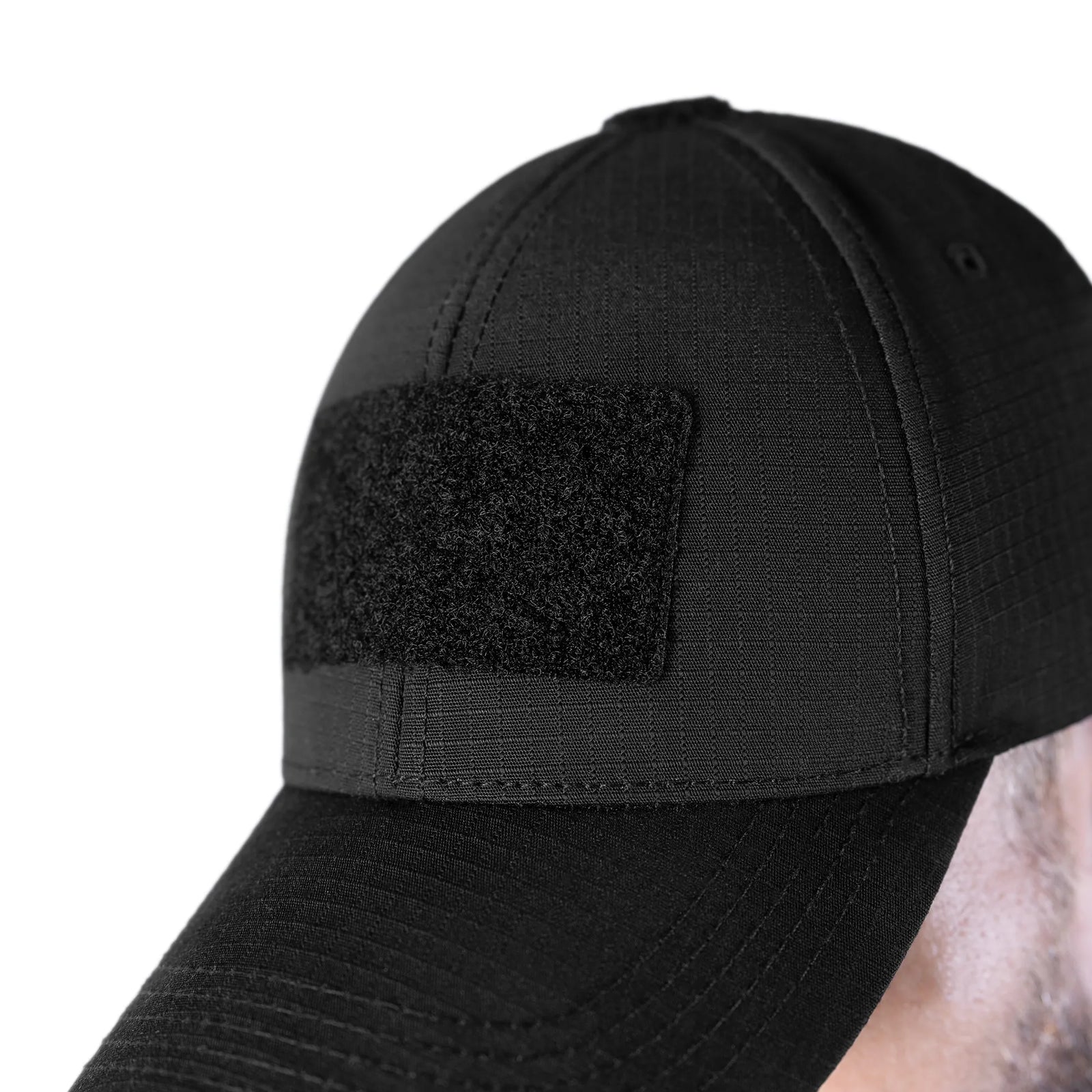 Tactic Rip-Stop Stretch Baseball Cap Black