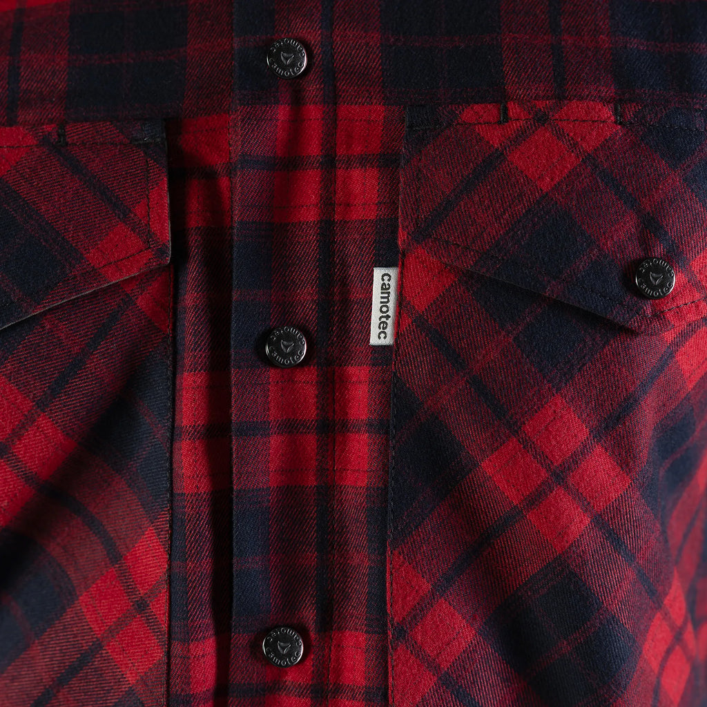 "Bureviy" Shirt Red/Black