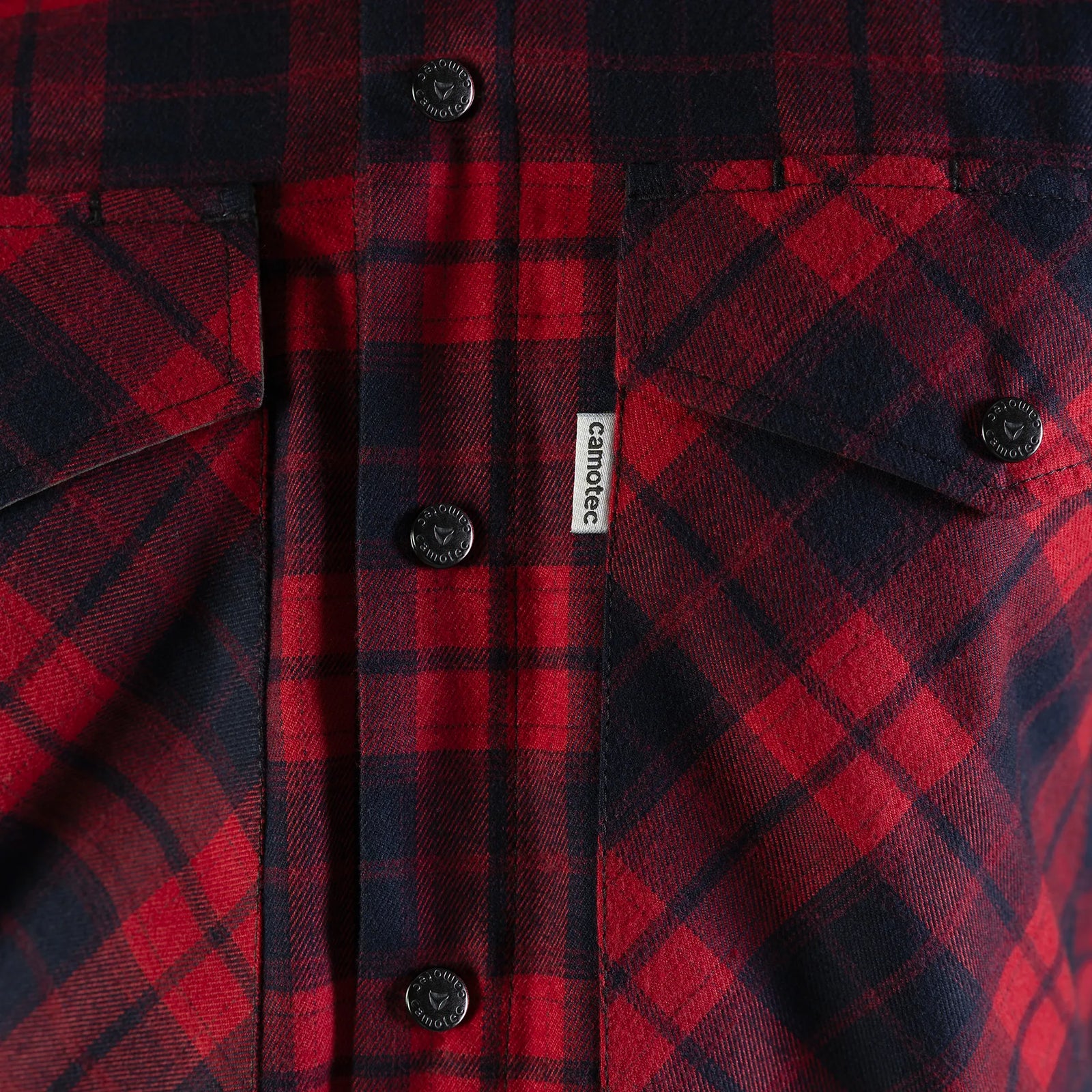 "Bureviy" Shirt Red/Black
