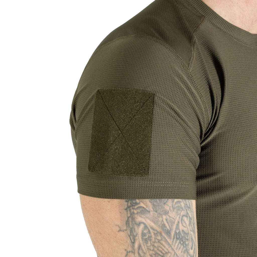 Chiton Patrol CoolPass Grid 2.0 Olive T-shirt