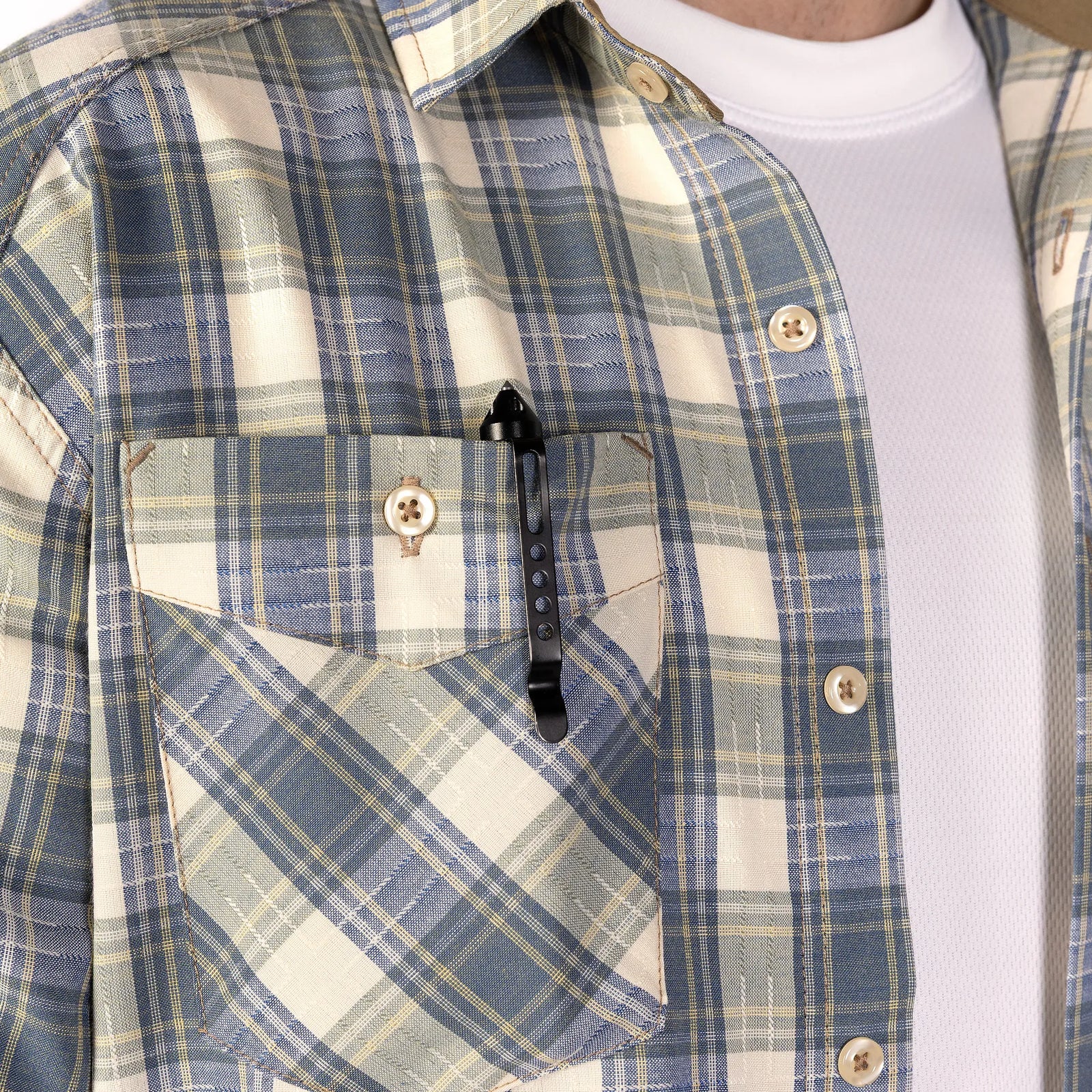 "Legit" Shirt Blue/White