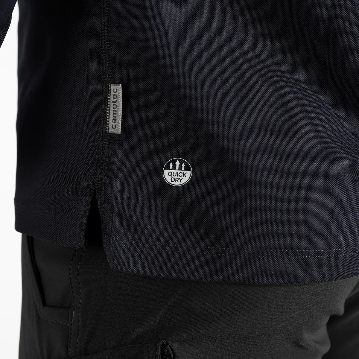Patrol 2.0 (perf.) Long CoolPass Pique LT Polo Dark Blue