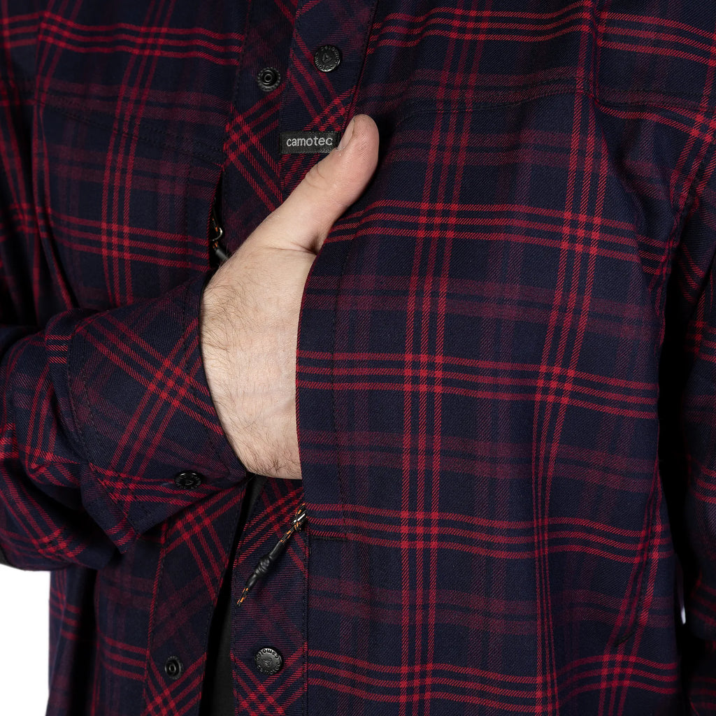 Tactical "Typhoon" Shirt Red/Navy