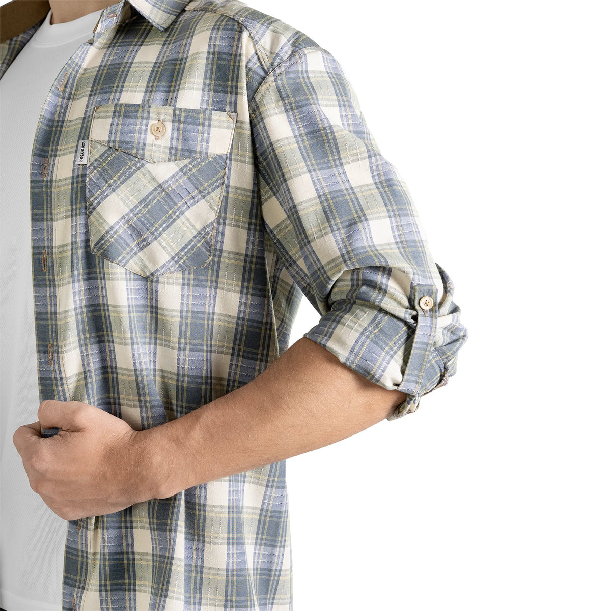 "Legit" Shirt Blue/White