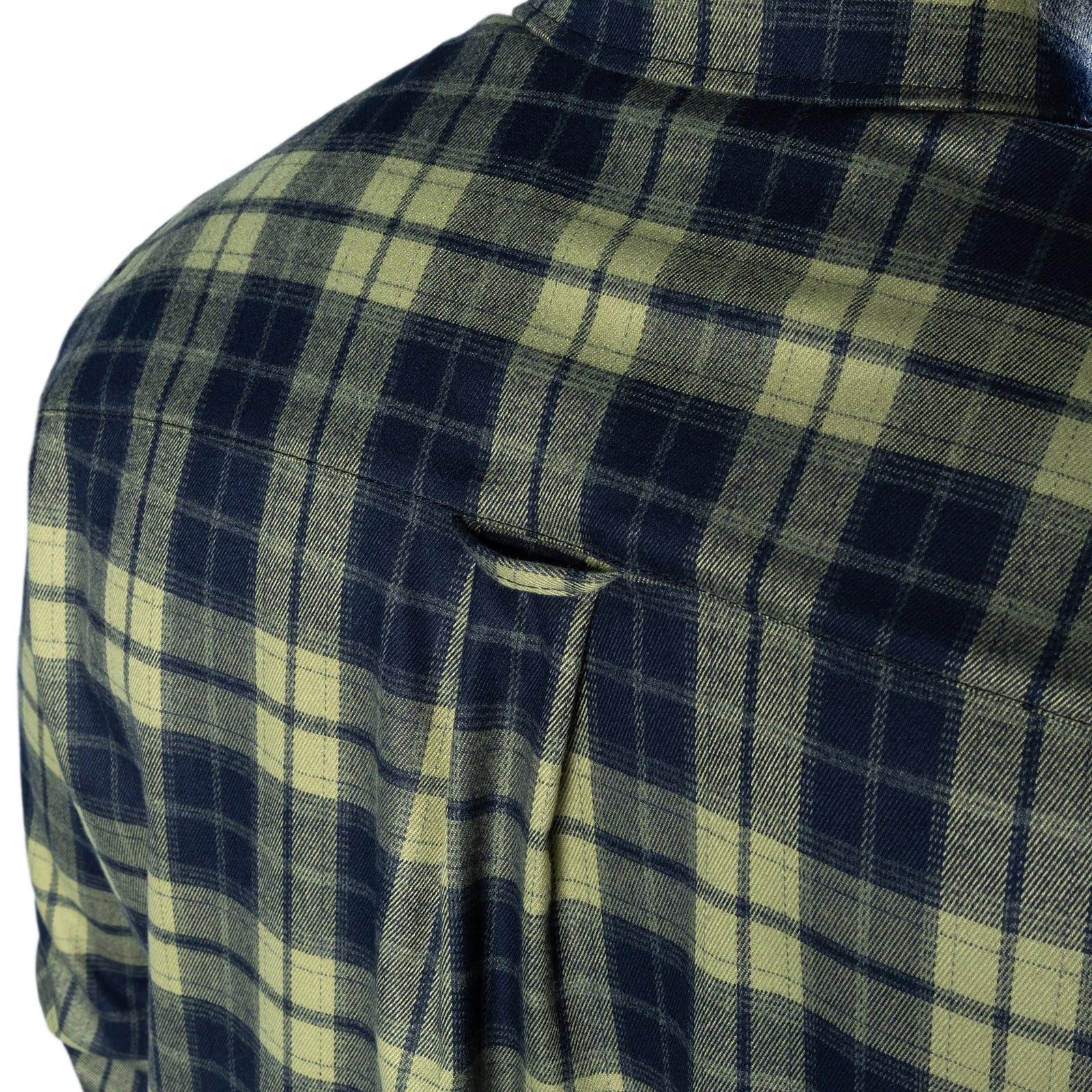"Bureviy" Shirt Lime Green/Navy